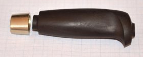 Рукоять ножа- модель 18 с литьем (граб черный )