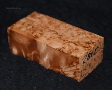 7954 КАРЕЛЬСКАЯ БЕРЕЗА СТАБИЛИЗИРОВАННАЯ В ЕСТЕСТВЕННЫЙ 112*55*35ММ