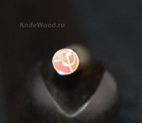 9102 АВТОРСКИЙ ПИН 8ММ*80ММ (ЛАТ+СМОЛА КРАСНАЯ)