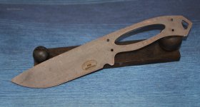 БУШКРАФТ - 2 (сталь PGK вакуумная закалка, электроэрозионная резка) 255*38*3,5мм  65ЕД