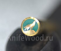 10ММ ПИН АВТОРСКИЙ ВОЛК 10ММ*87ММ