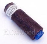 BURGUNDI BLUE (меланж)- нить вощеная