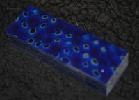 КОМПОЗИТНЫЙ МАТЕРИАЛ - ALUME WASP (соты) с алюминиевой микросеткой - синий 120*40*25ММ ( RAFFIR )