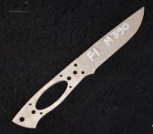 Фултанг F-1 (материал -сталь BOHLER M390 MICROCLEAN- вакуумная закалка, криообработка, электроэрозионная резка) 115мм (230мм)*4,3мм