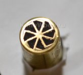 АВТОРСКИЙ ПИН-2 10*75ММ (СМОЛА ЧЕРНАЯ)   латунь 