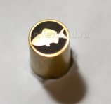 АВТОРСКИЙ ПИН-РЫБА 8ММ*75ММ (СМОЛА ЧЕРНАЯ)